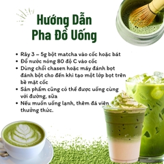 Bột Trà Xanh Matcha Fuji Vụ Xuân - Túi 100g