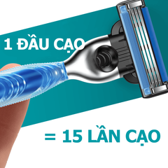 Lưỡi Dao Cạo Râu Gillette Mach 3 Fresh - Set 3 Lưỡi