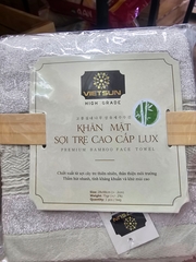 Khăn mặt sợi tre Lux cao cấp