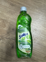 SUNLIGHT Nước rửa chén Trà Xanh - Chai 400g
