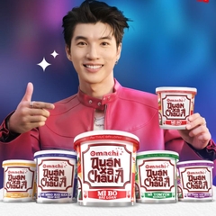 Mì Omachi quán xá Châu Á bò Đài Loan - Hộp 95g