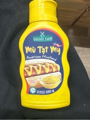 Mù tạt Mỹ - chai 250g