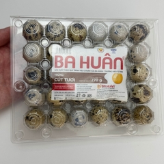Trứng cút tươi Ba Huân - Khay 30 quả