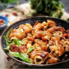 Chân giò giả cầy SibaFood - khay 500g