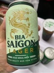 Bia Sài Gòn Lager - Lon 330ml