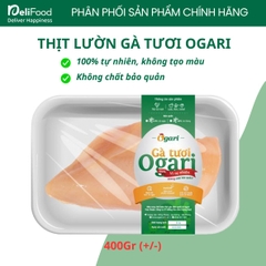 Lườn gà tươi Ogari loại 1 - Khay 400g (+/-)