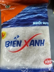 Muối sạch biển xanh Hanufood - 950g