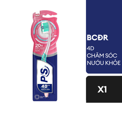 P/S bàn chải đánh răng 4D chăm sóc nướu