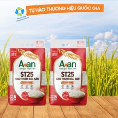 Gạo ST25 Chính hãng AAN - Túi 5kg