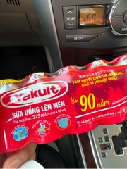 Sữa chua uống lên men Yakult - Lốc 5 lọ