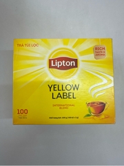 Trà Lipton Nhãn Vàng - hộp 100 túi lọc 200g