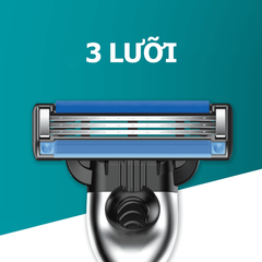 Lưỡi Dao Cạo Râu Gillette Mach 3 Fresh - Set 3 Lưỡi