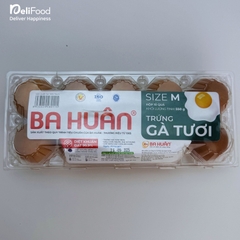 Trứng gà tươi Ba Huân Diệt khuẩn 99.9% - Hộp 10 quả