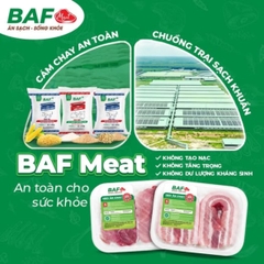 Nạc thăn ngoại (thăn lưng) heo BAF Meat - khay 300g