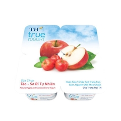 sữa chua táo sơ ri TH - hộp 100g