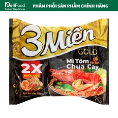Mì 3 Miền vị Tôm chua cay đặc biệt - Gói 75g