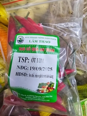 Ớt kim (Ớt hiểm) sạch Lâm Thao - Túi 50g