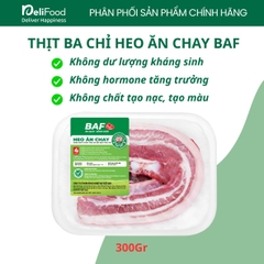 Ba chỉ heo BAF Meat đặc biệt - khay 300g