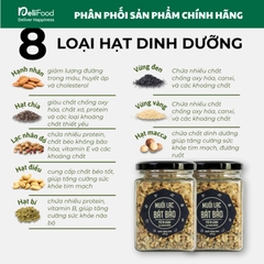 Muối lạc bát bảo HAPI - Lọ thủy tinh 210g