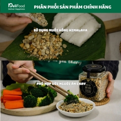 Muối lạc bát bảo HAPI - Lọ thủy tinh 210g