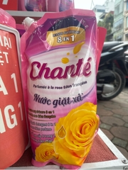 Nước giặt xả Chante Hương hoa hồng eden Pháp - túi 3.05kg mua 1 tặng 1