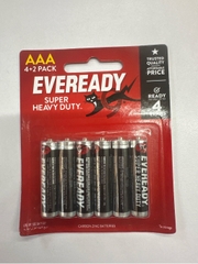 Pin Everyeady super heavy duty AAA - 4+2pin bé