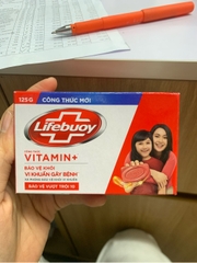 Lifebuoy Xà bông cục bảo vệ vượt trội - Hộp 125g