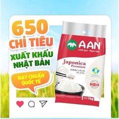 Gạo Nhật Japonica Premium AAn - Túi 5kg