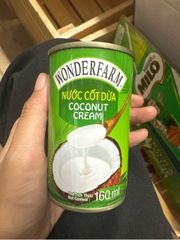Nước cốt dừa Wonderfarm 160ml