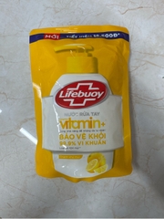 LIFEBUOY Nước Rửa Tay Vitamin Chanh Khử Mùi - túi 400g