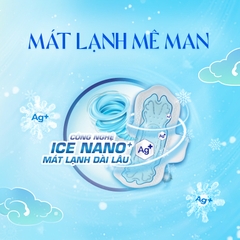 Băng vệ sinh Diana Cool Fresh siêu thấm có cánh - 8 miếng