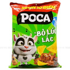 Bim bim Poca vị bò lúc lắc - Gói 60g