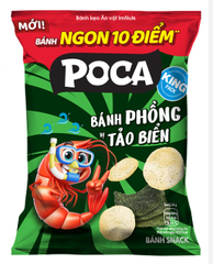 Bim bim Poca bánh phồng vị tảo biển - Gói 60g