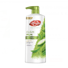 LIFE BUOY Sữa Tắm Giảm mụn lưng Trà xanh Khổ qua - chai 800g