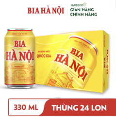 Bia Hà Nội 330ml - Thùng 24