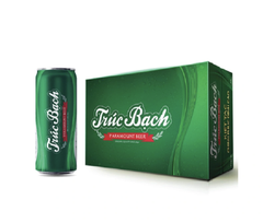 Bia Lon Trúc Bạch 330ml - Thùng 24
