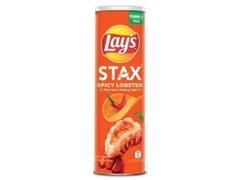 Bim bim Lay's STAX vị tôm hùm nướng ngũ vị - Hộp 150g