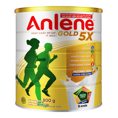 Sữa bột Anlene Gold 5X - Hộp 800g