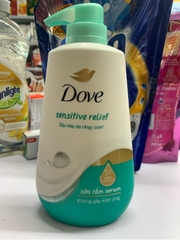 DOVE Sữa tắm serum không gây kích ứng - Chai 500g