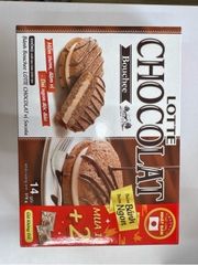 Bánh Lotte Chocolate Bouchee Vị Socola - Hộp 387g