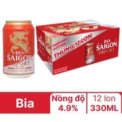 Bia SÀI GÒN Export Original