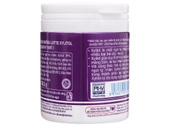 Kẹo gum không đường Lotte Xylitol hương Blueberry Mint hũ 130.5g
