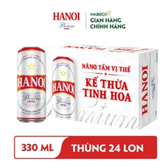 Bia HANOI Premium - Lon 330ml