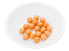Kẹo gum bong bóng Lotte Fusen Nomi hương cam hũ 13,8g