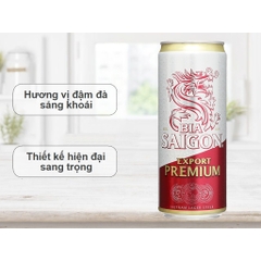BIA SAIGON EXPORT PREMIUM - Lon 330ml