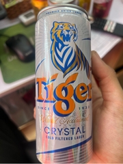 Bia Tiger CRYSTAL - Lon 330ml
