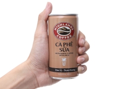 Cà phê sữa Highlands coffee - 185ml