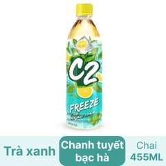 Trà chanh tuyết C2 - chai 455ml