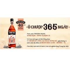 Nước Mắm Chinsu Ủ Chượp 365 Ngày 40 độ đạm - Chai 700ml