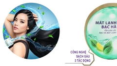 CLEAR dầu gội mát lạnh bạc hà 340g